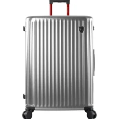 SmartLuggage - 4-Rollen-Trolley Set 3tlg. L/M/S (silver)