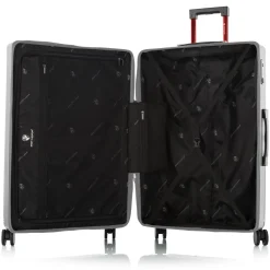 SmartLuggage - 4-Rollen-Trolley Set 3tlg. L/M/S (silver)