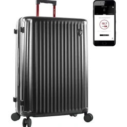 SmartLuggage - 4-Rollen-Trolley L (schwarz)