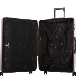 SmartLuggage - 4-Rollen-Trolley L (burgundy)