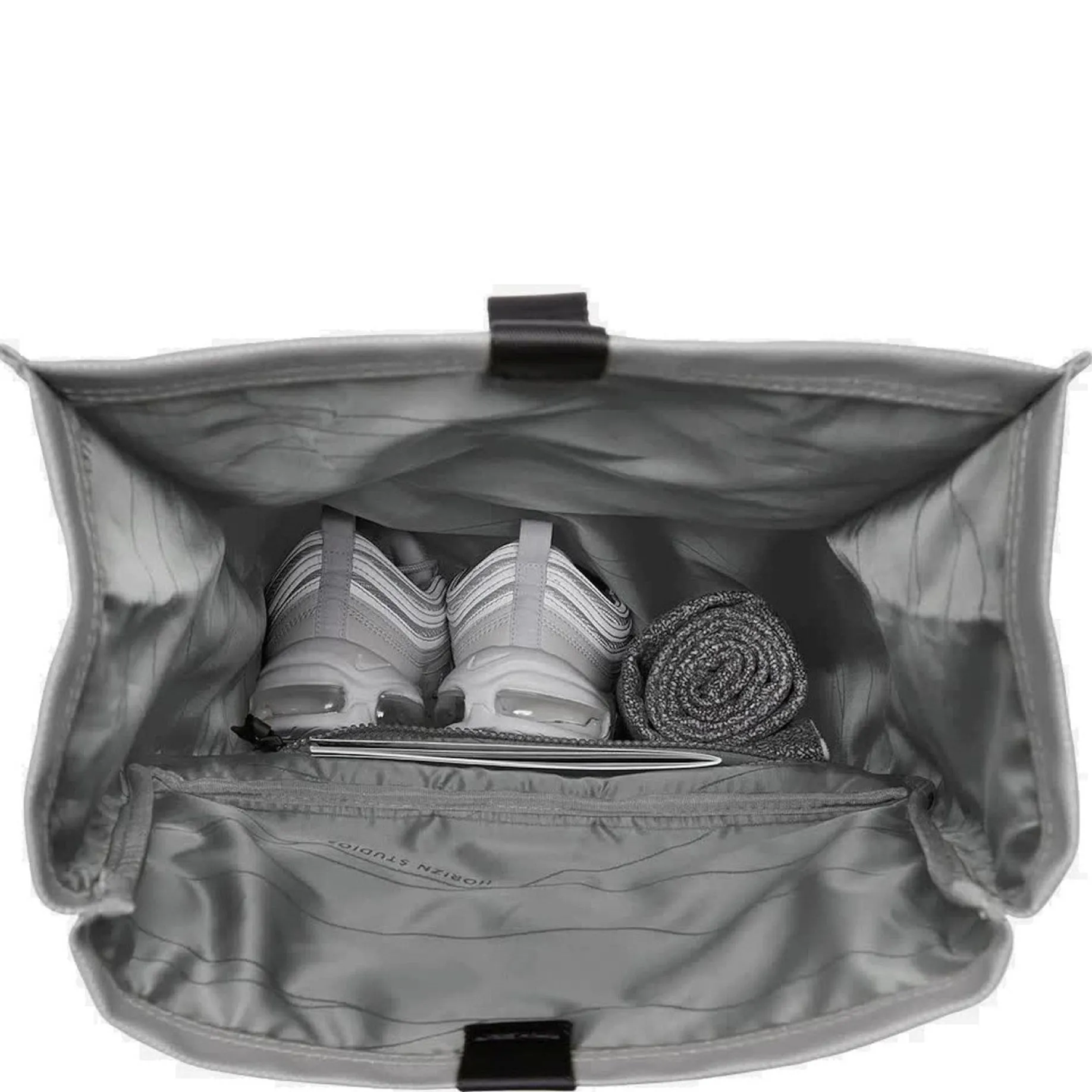 SoFo Rolltop - Rucksack 15'' 47 cm (light quartz grey)