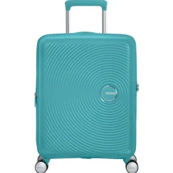 Soundbox - 4-Rollen-Kabinentrolley 55 cm erw. (türkis)