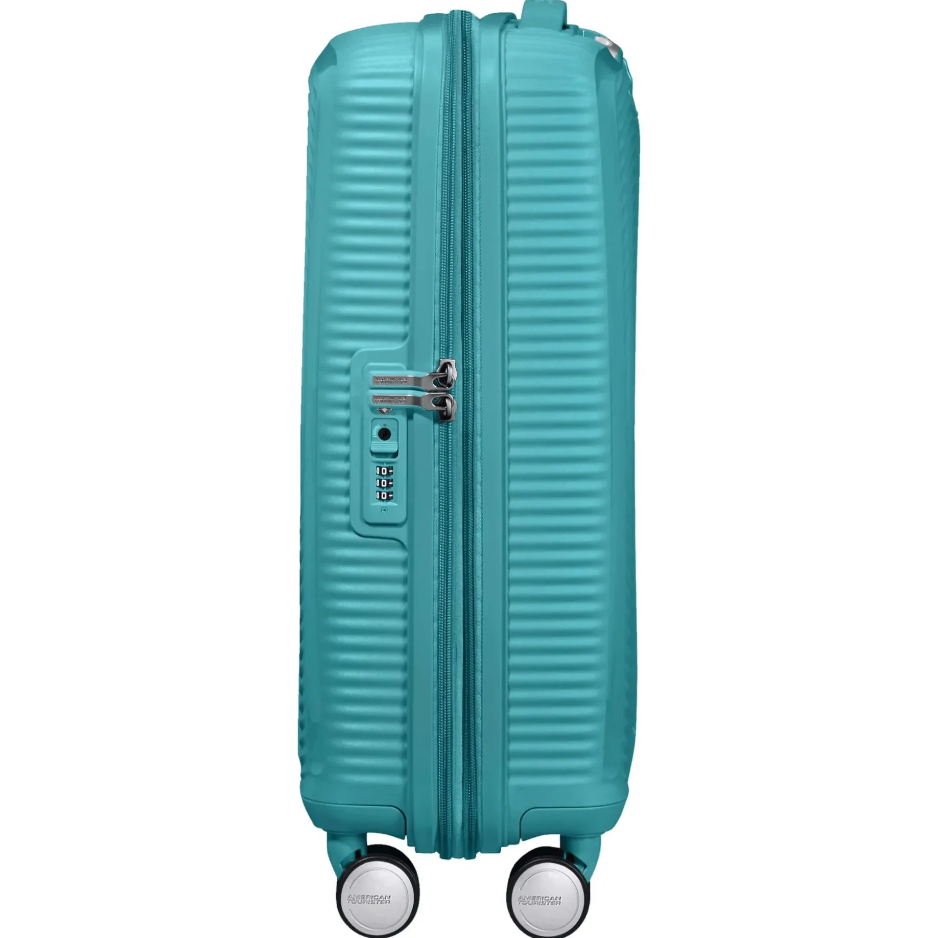 Soundbox - 4-Rollen-Kabinentrolley 55 cm erw. (türkis)