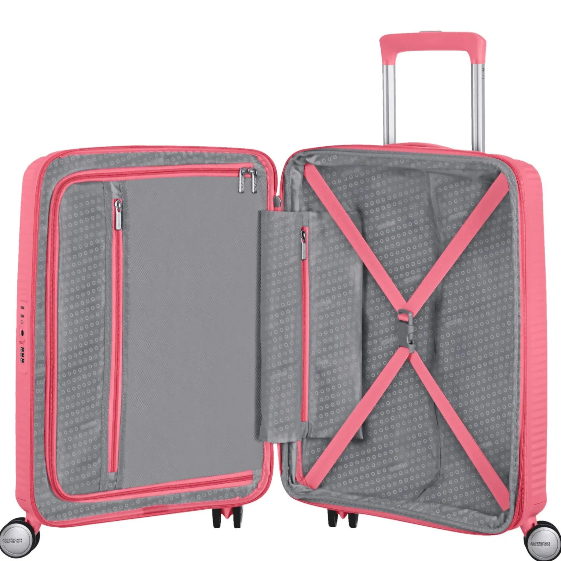Soundbox - 4-Rollen-Kabinentrolley 55 cm erw. (orange)