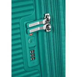 Soundbox - 4-Rollen-Kabinentrolley 55 cm erw. (orange)