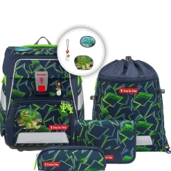 Space - Schulranzen Set 5tlg. (Wild T-Rex Taro)