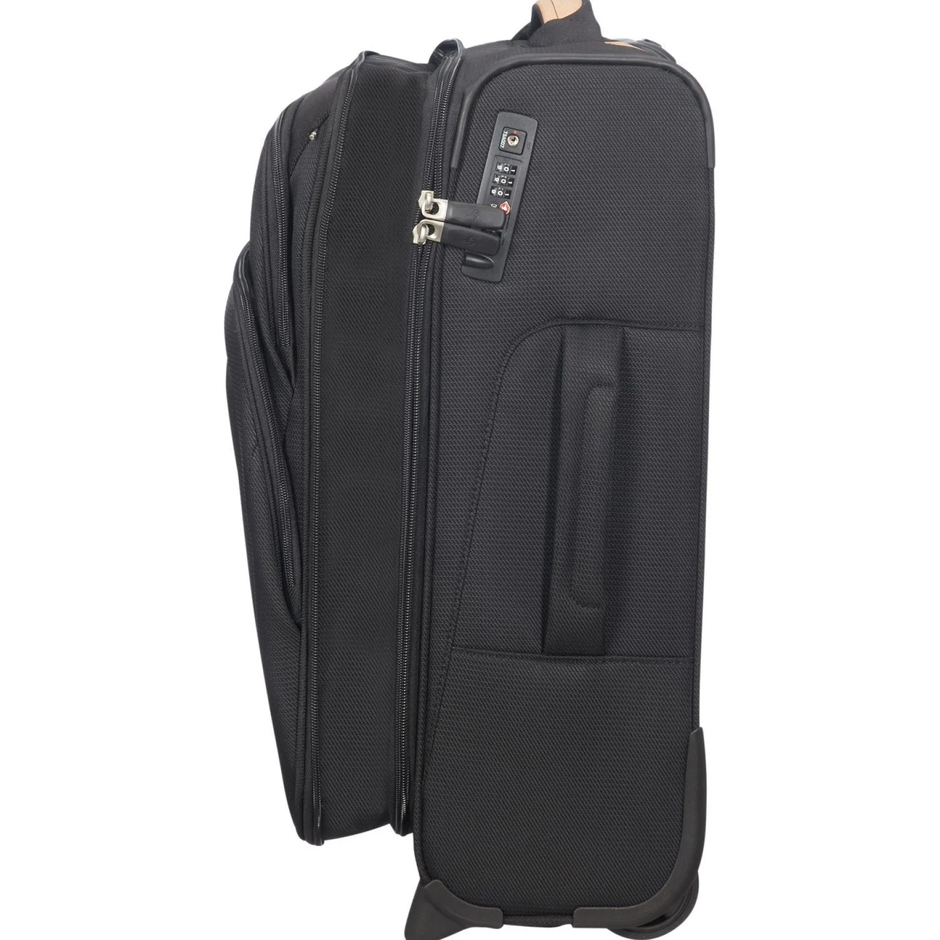 Spark SNG Eco - 2-Rollen-Kabinentrolley 55 cm erw. (eco black)