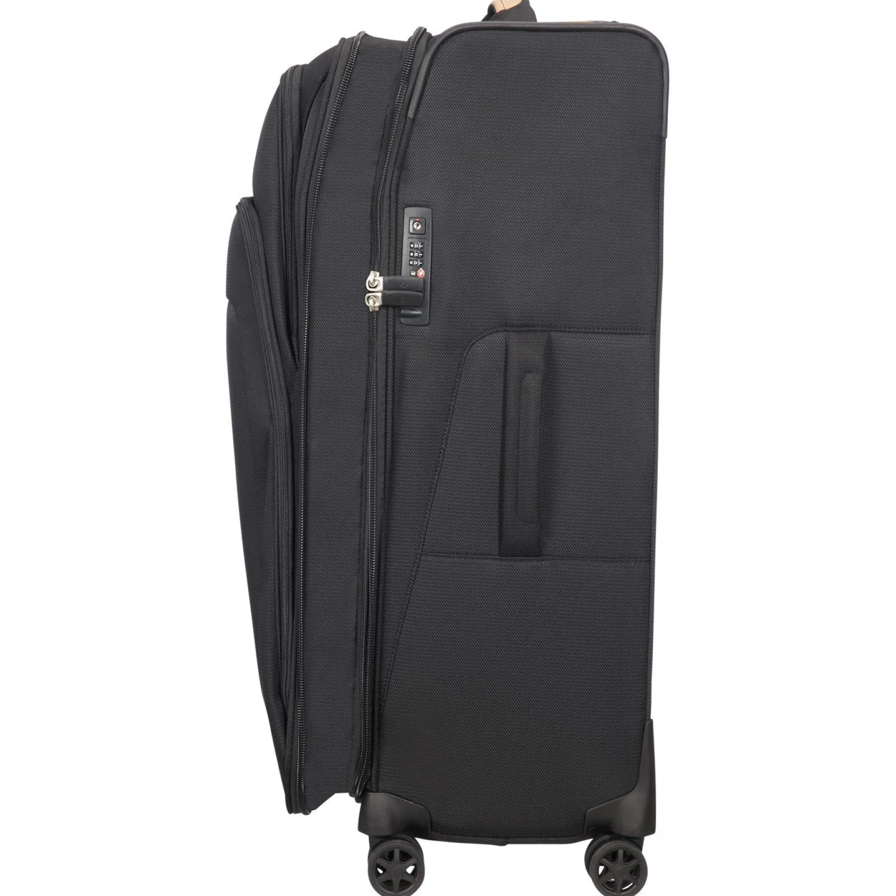 Spark SNG Eco - 4-Rollen-Trolley 79 cm erw. (eco black)