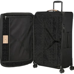 Spark SNG Eco - 4-Rollen-Trolley 79 cm erw. (eco black)