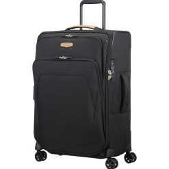 Spark SNG Eco - 4-Rollen-Trolley 67 cm erw. (eco black)