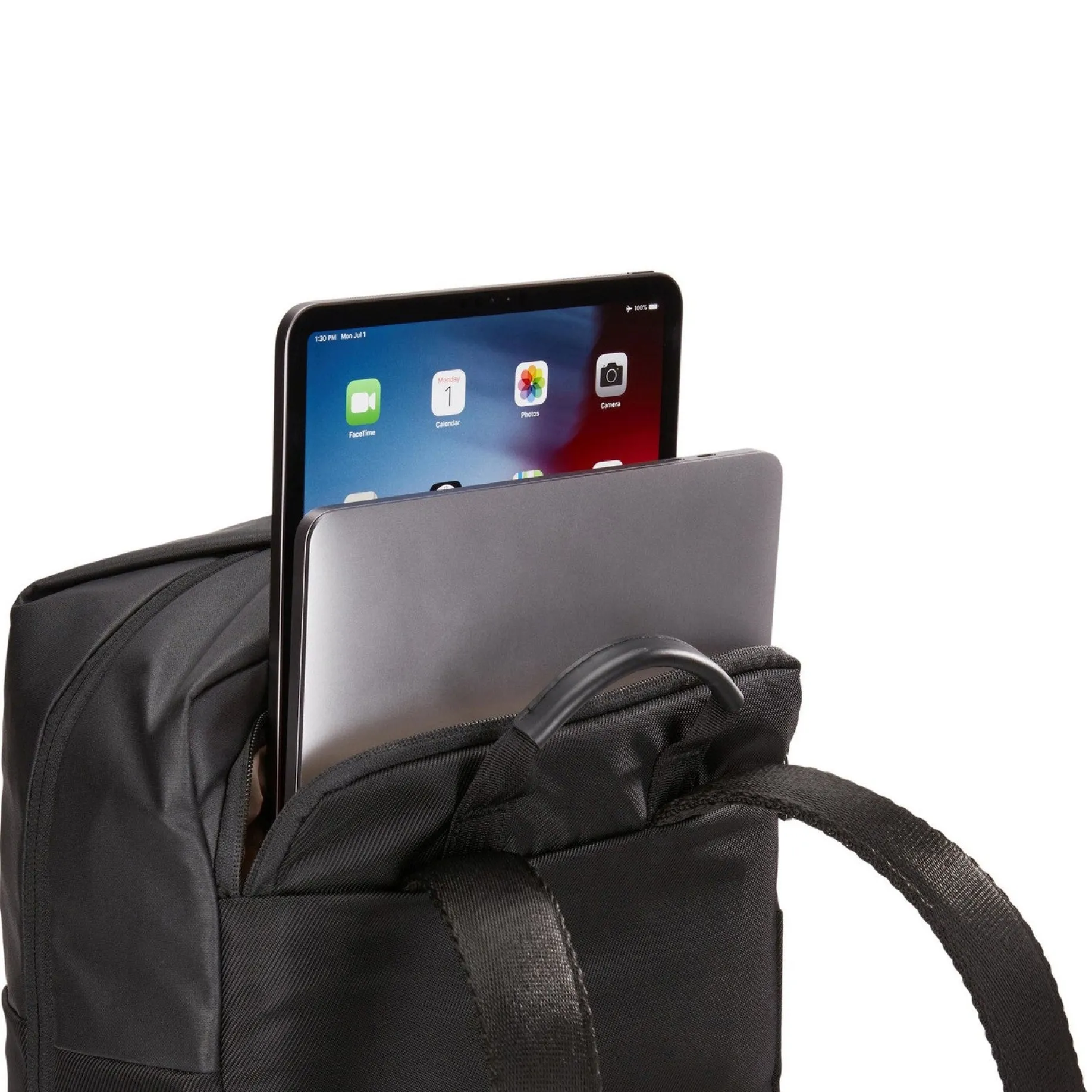 Spira Rucksack mit Laptopfach 13" 43 cm (black)