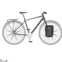 Sport-Packer Plus 30 - Hinterradtasche QL2.1 (2x15L) 40 cm (granite black)