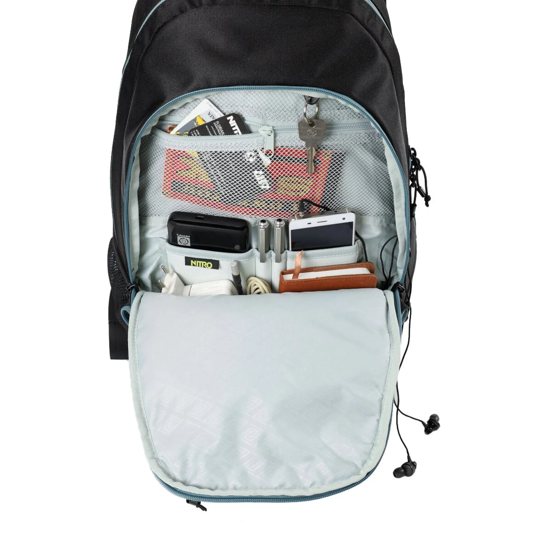 Stash 29 - Laptoprucksack 15" 49 cm (peace love nitro)