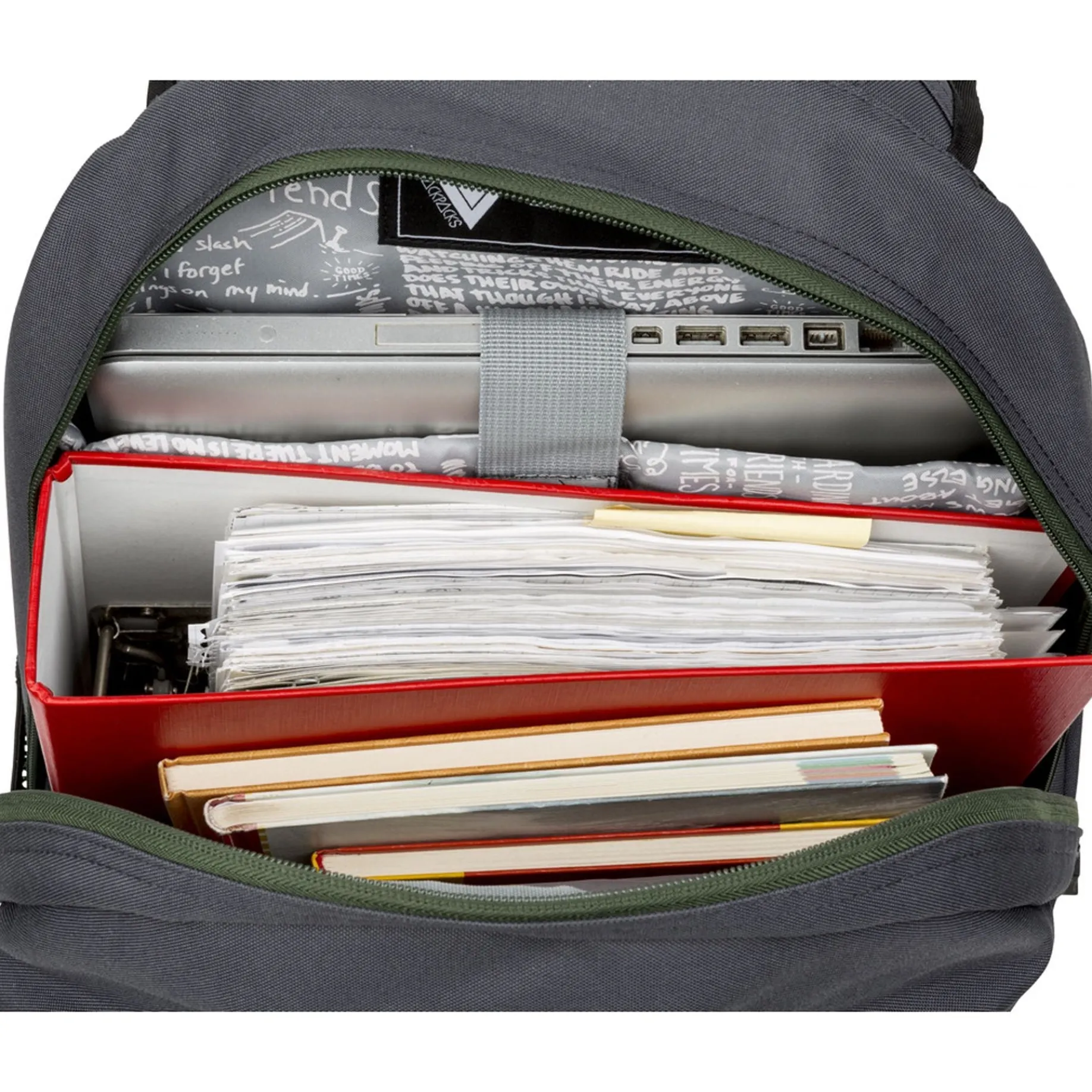 Stash - Laptoprucksack 49 cm 15" (True Black)