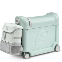 Stokke® JetKids™ Reiseset BedBox 46 cm Set 2 tlg. - 4-Rollen-Kabinentrolley (green / green)