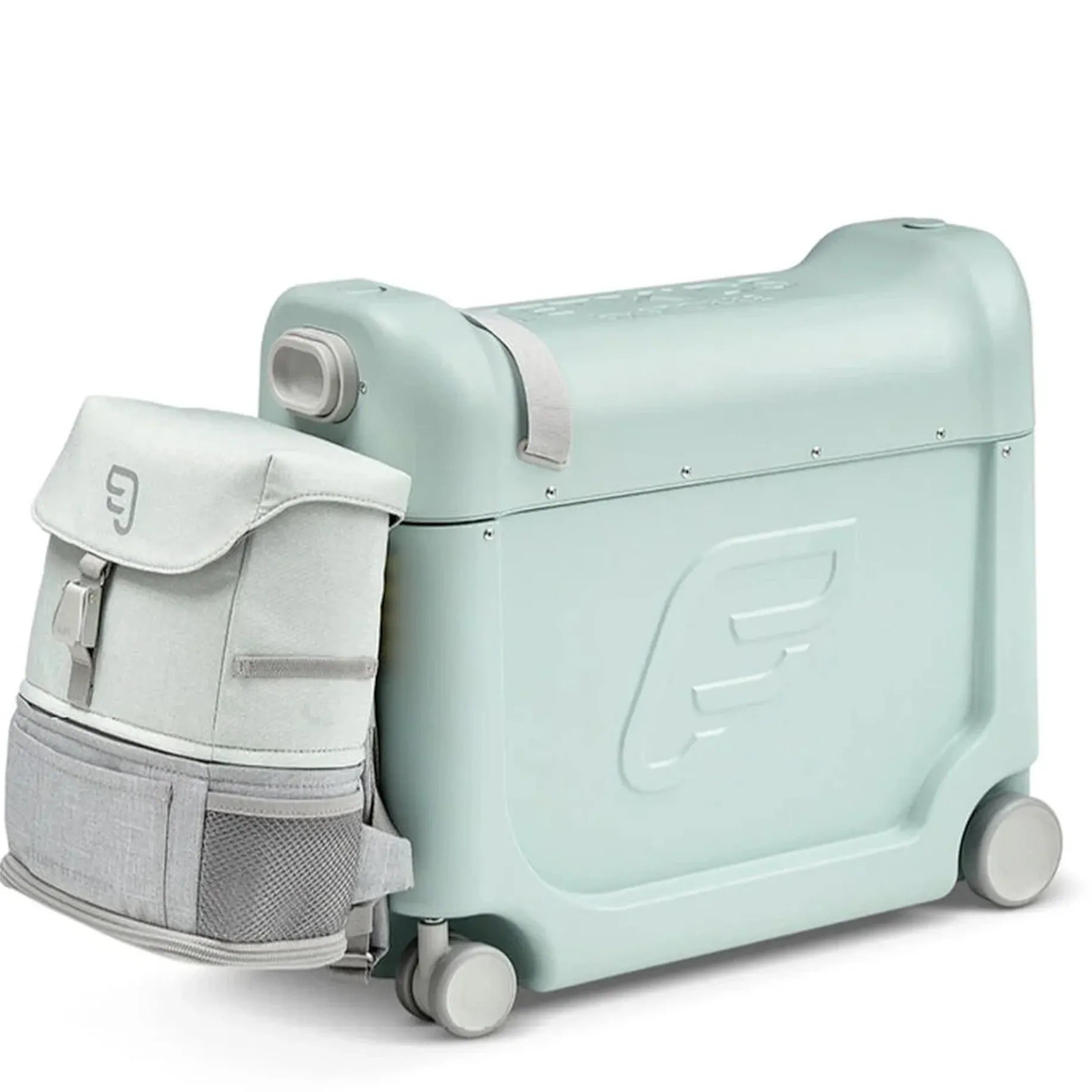 Stokke® JetKids™ Reiseset BedBox 46 cm Set 2 tlg. - 4-Rollen-Kabinentrolley (green / green)