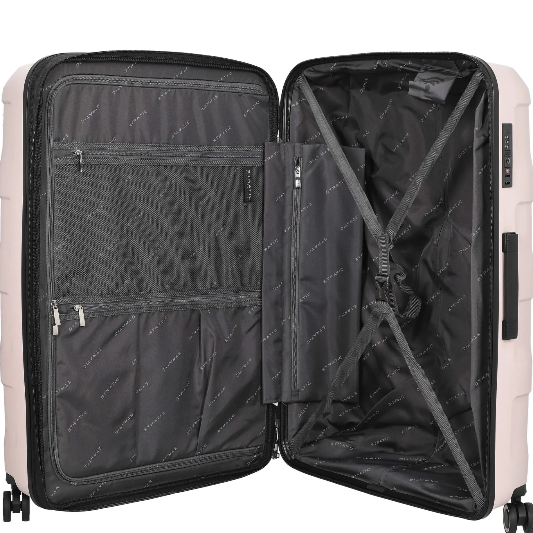 Straw+ - 4-Rollen-Trolley 76 cm L erw. (rose)