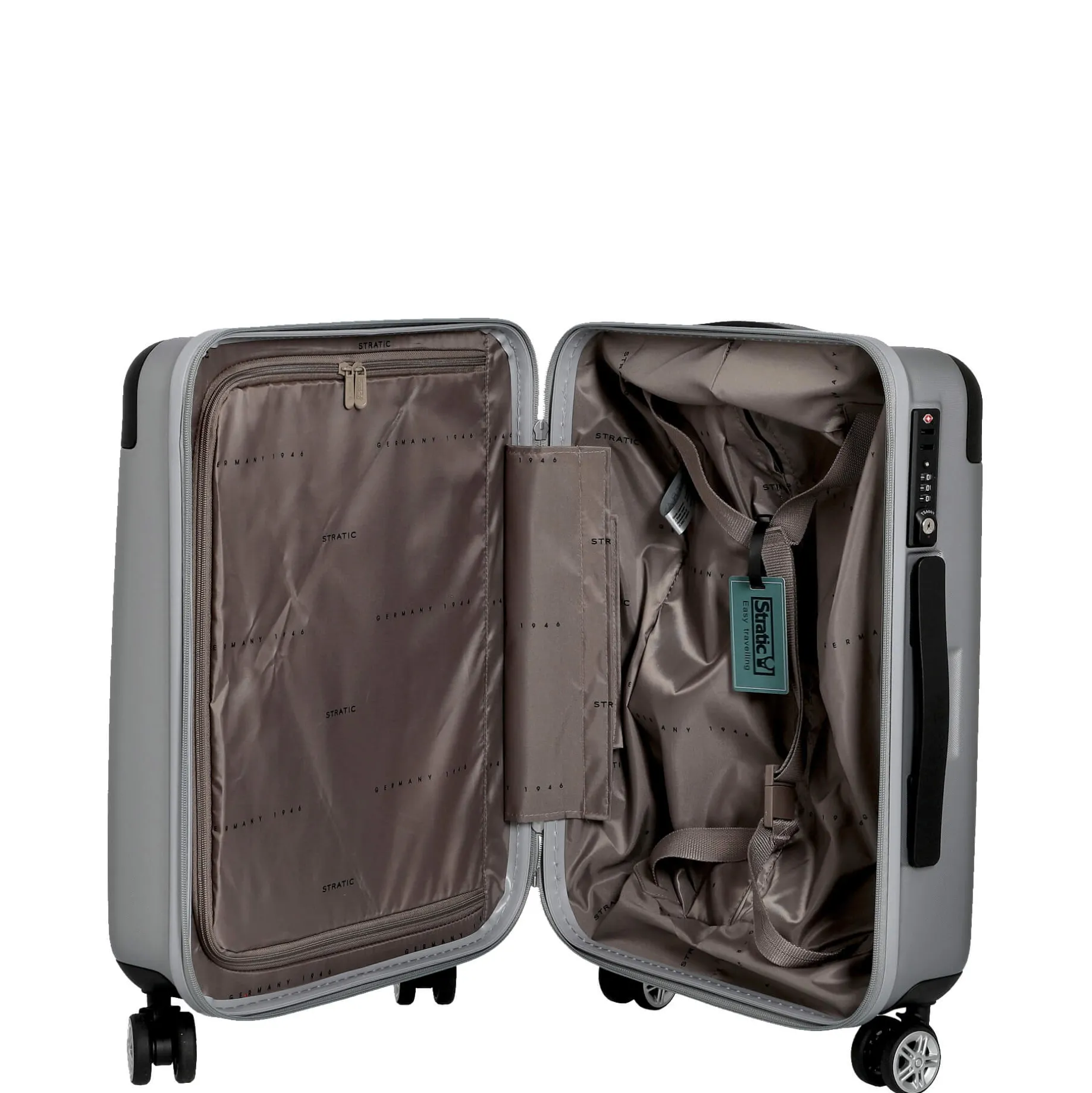 Stripe - 4-Rollen-Trolley 54 cm S (silver)