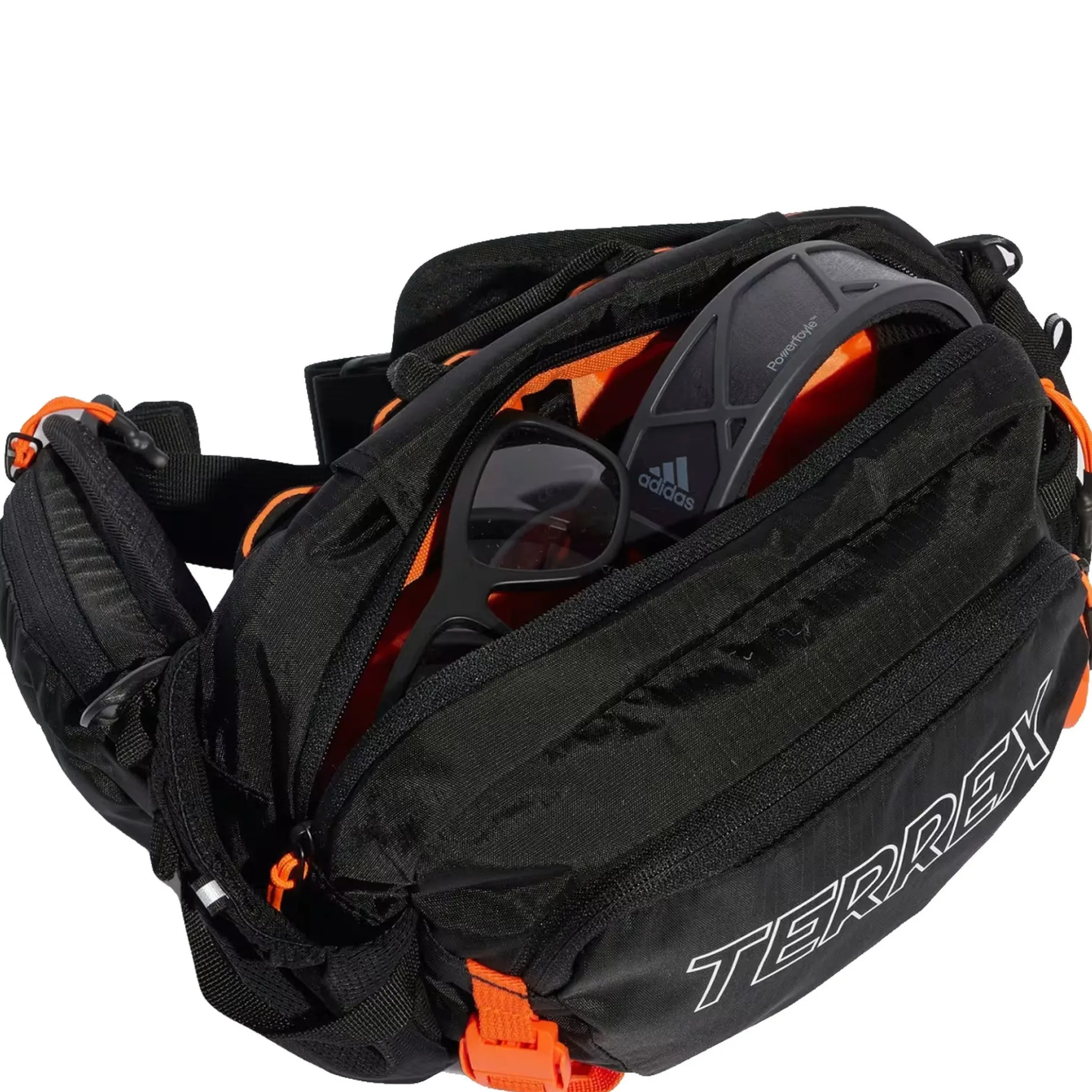 Terrex Aeroready - Gürteltasche 27 cm (black/white/impact orange)