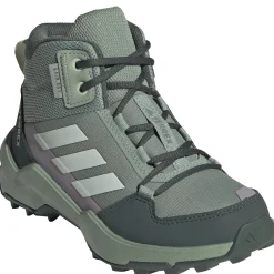 Terrex AX4R Mid Rain - Wanderschuh Kids (silgrn/lingrn/prlofi, 39 1/3)