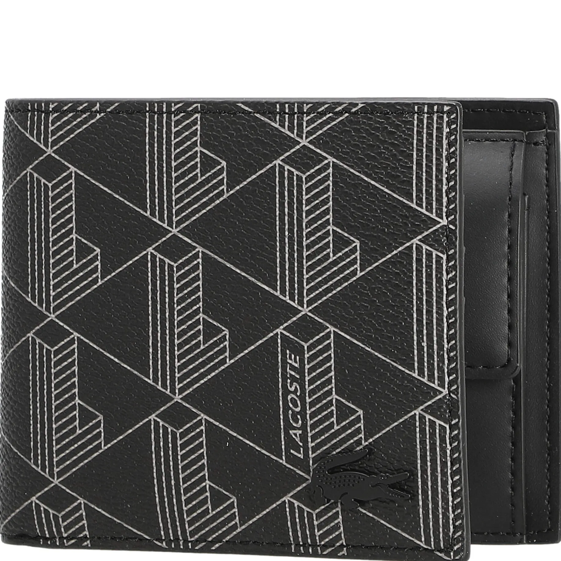 The Blend Geschenkset - Geldbörse 3cc und Schlüsselring (monogram noir gris)