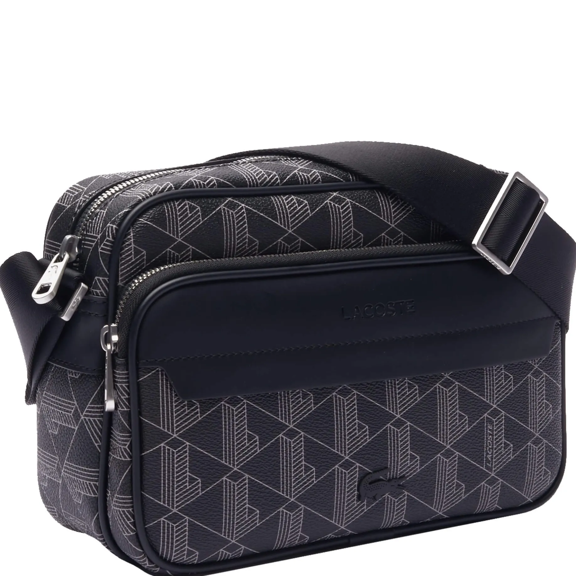 The Blend Reporter - Umhängetasche 24 cm (monogram noir gris)