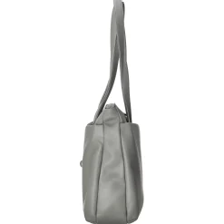 Timeless - Shopper 35 cm Rindsleder (kiesel)
