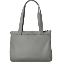 Timeless - Shopper 35 cm Rindsleder (kiesel)