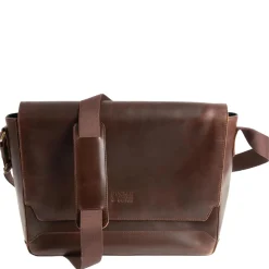 Times - Messenger Bag 15.7" 36 cm (braun-getupft)
