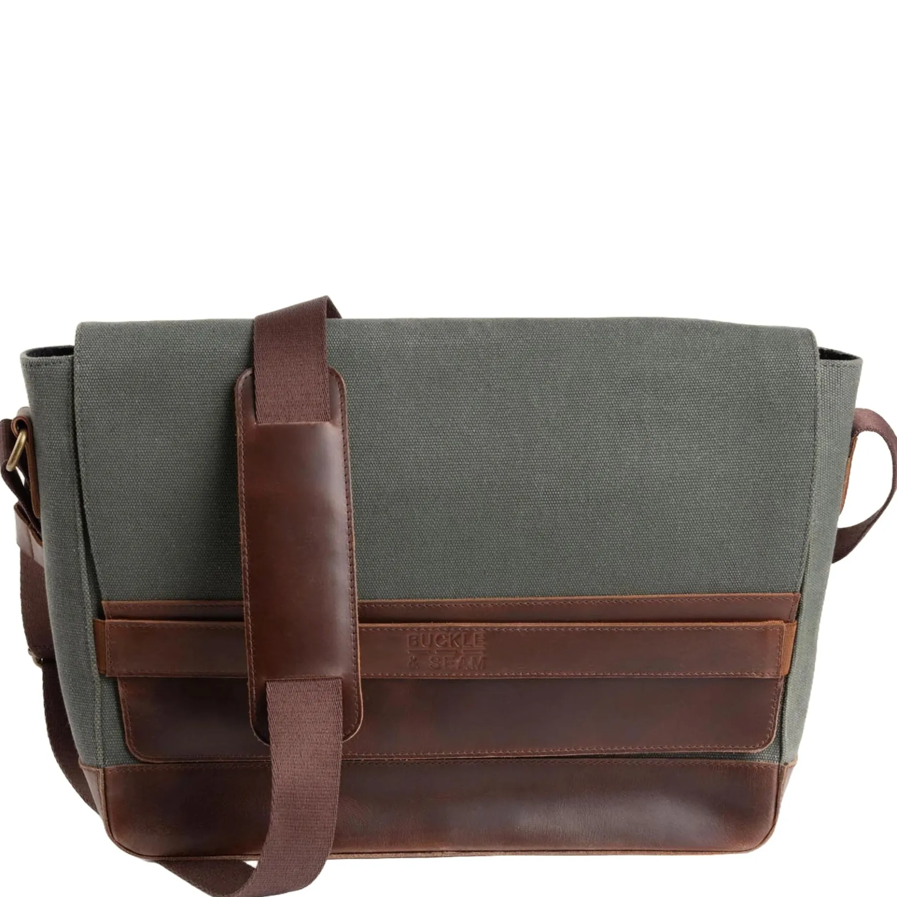 Times Canvas- Messenger Bag 15.7" 36 cm (grün)