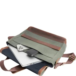 Times Canvas- Messenger Bag 15.7