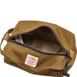 Tin Cloth - Kulturbeutel 23 cm (dark tan)
