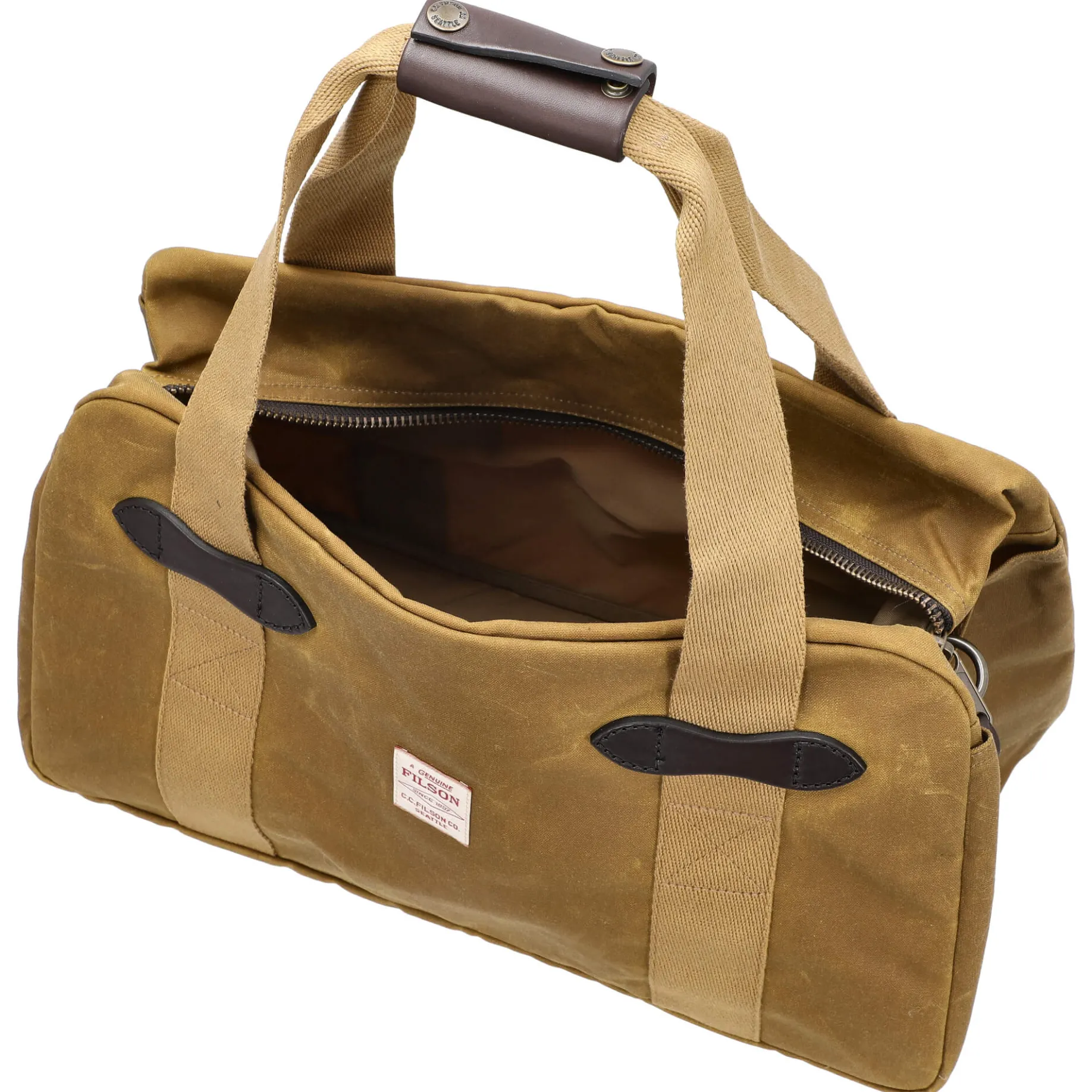 Tin Cloth- Reisetasche S 46 cm (dark tan)
