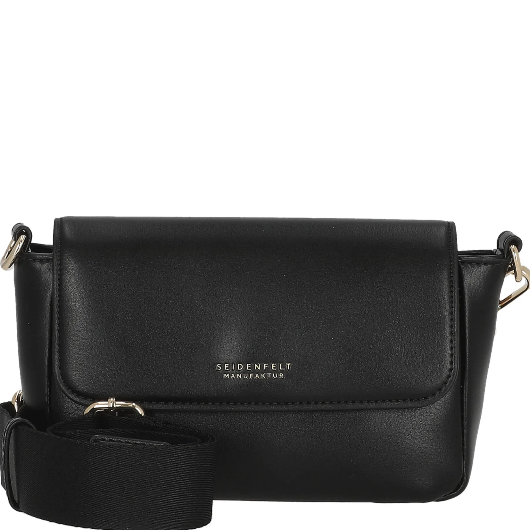 Tolita - Umhängetasche 22 cm (black/gold)