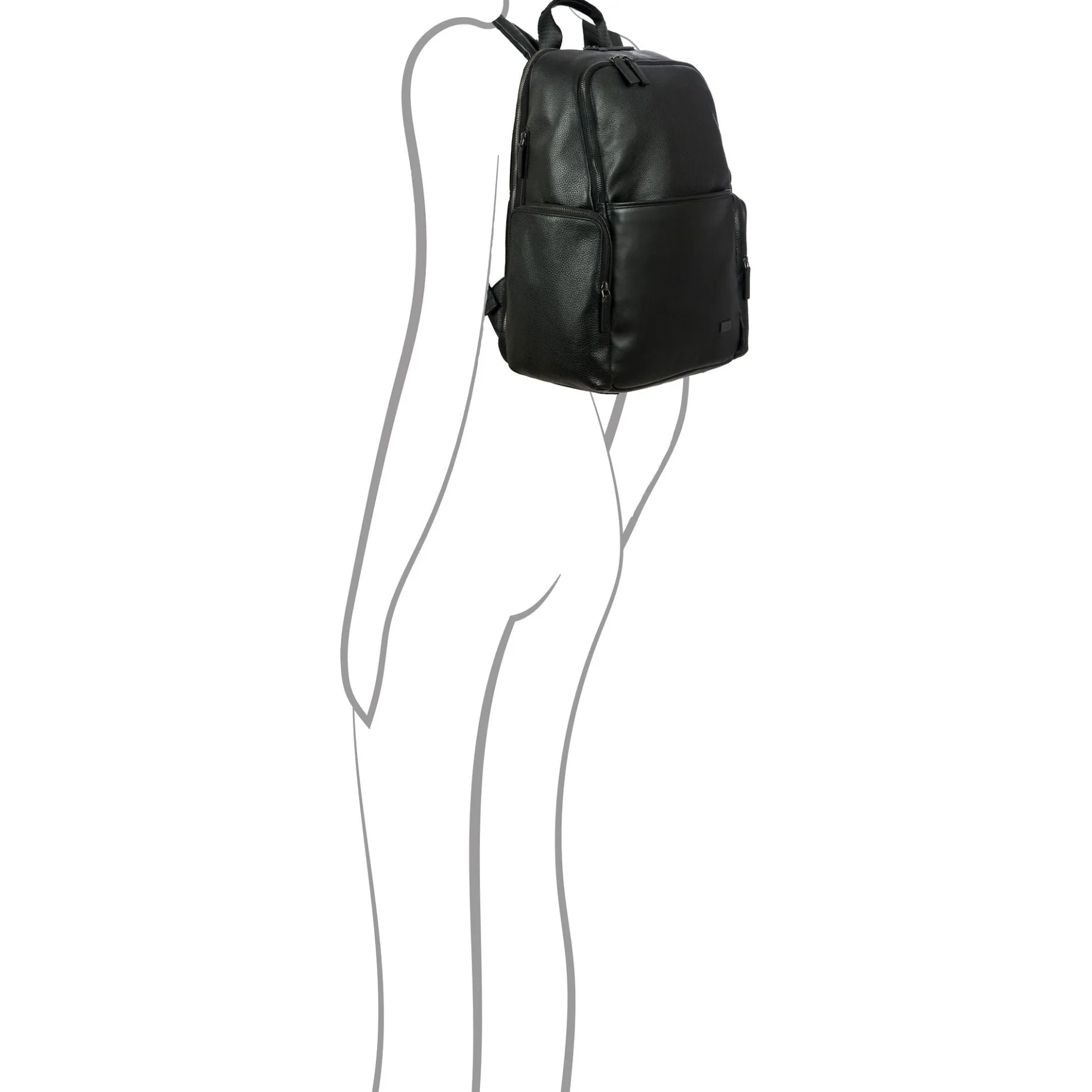 Torino Business - Rucksack 15" 43 cm L (black)