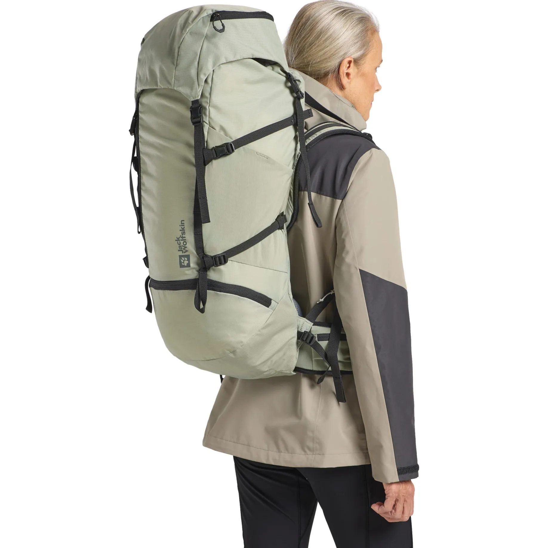 Trailflair Lite 40+5 | XS-L - Trekkingrucksack 71 cm (mint leaf)