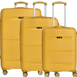 Travel Line 4200 - 4-Rollen Trolley-Set 3tlg (yellow)