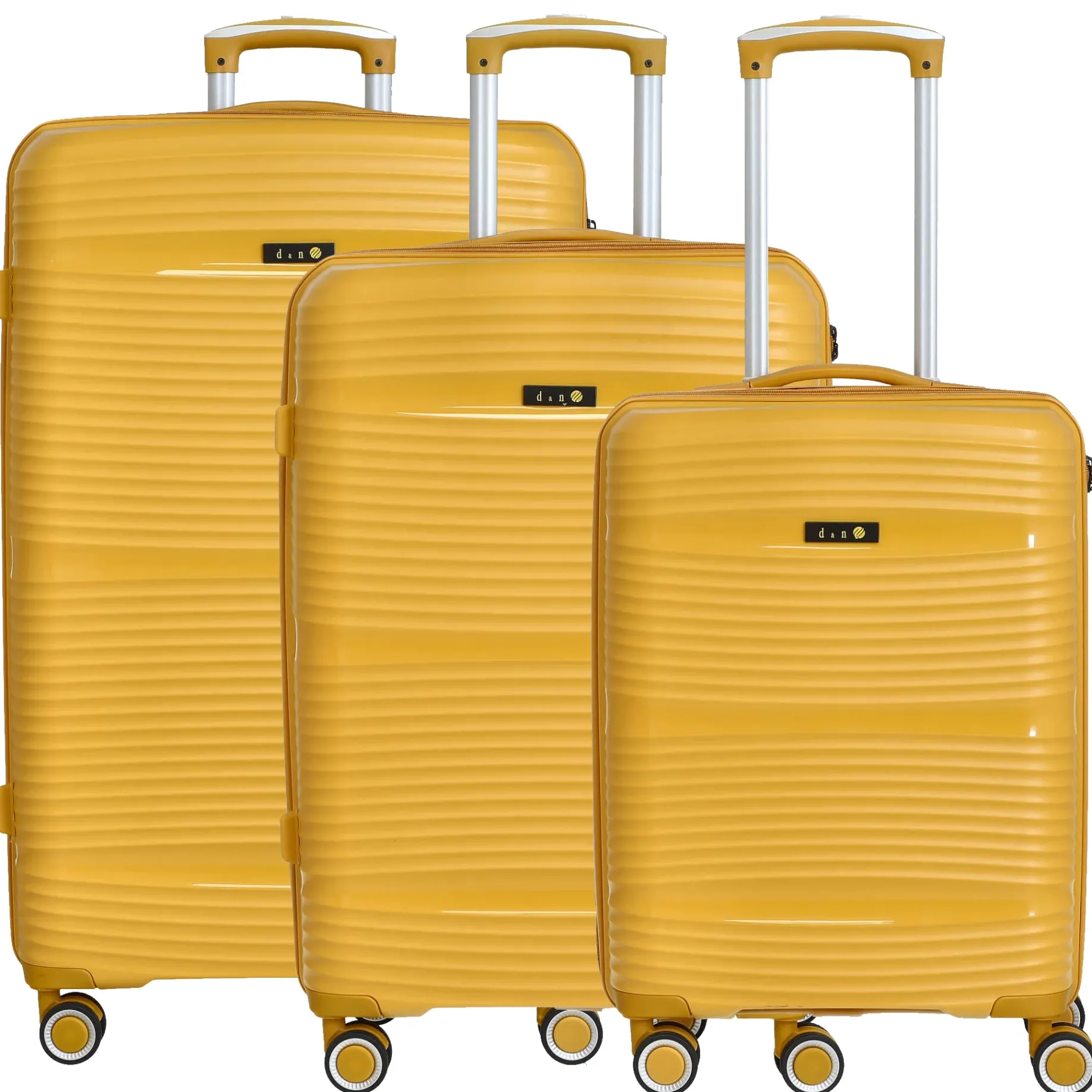 Travel Line 4200 - 4-Rollen Trolley-Set 3tlg (yellow)