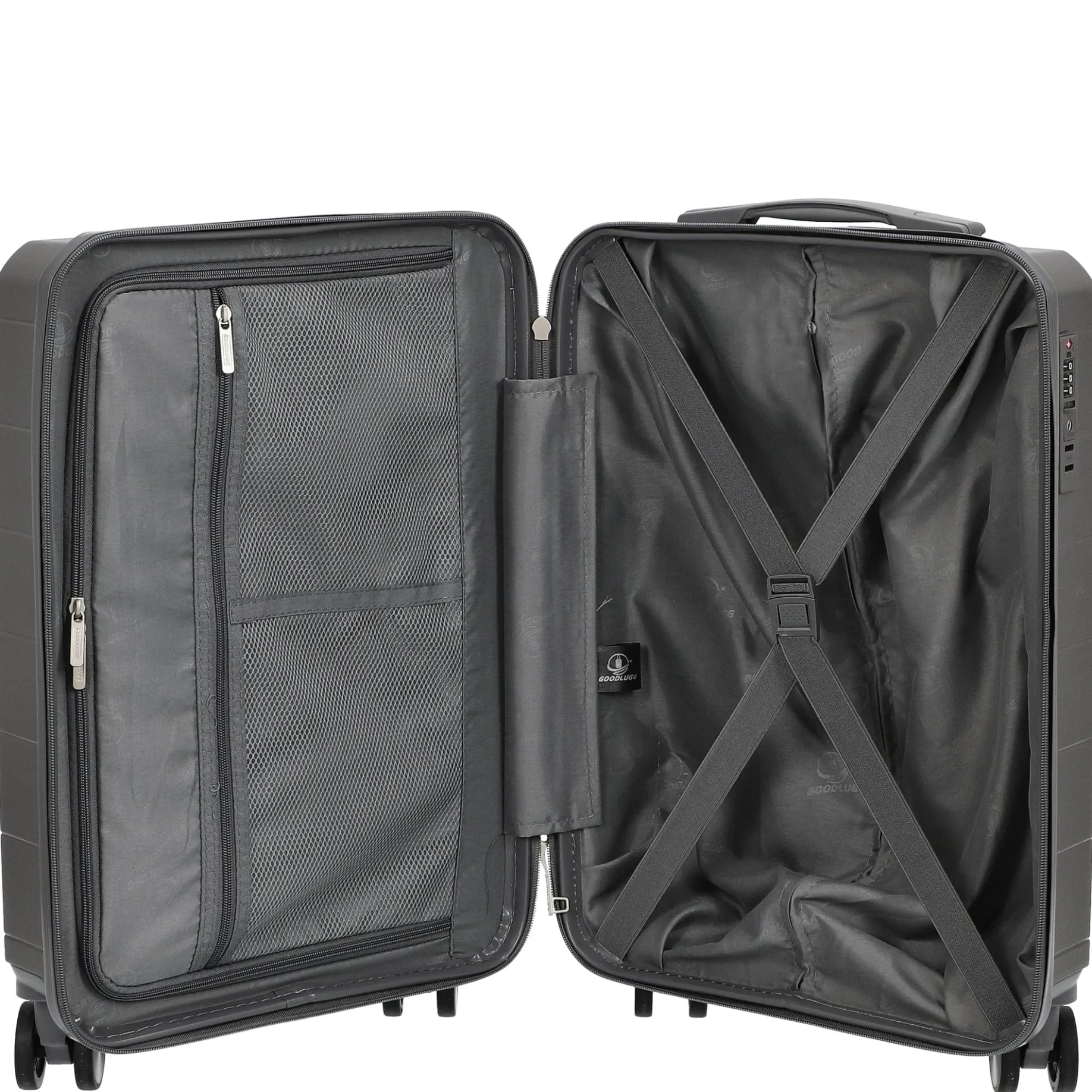 Travel Line 2900 - 4-Rollen-Kabinentrolley S 55 cm (grau)