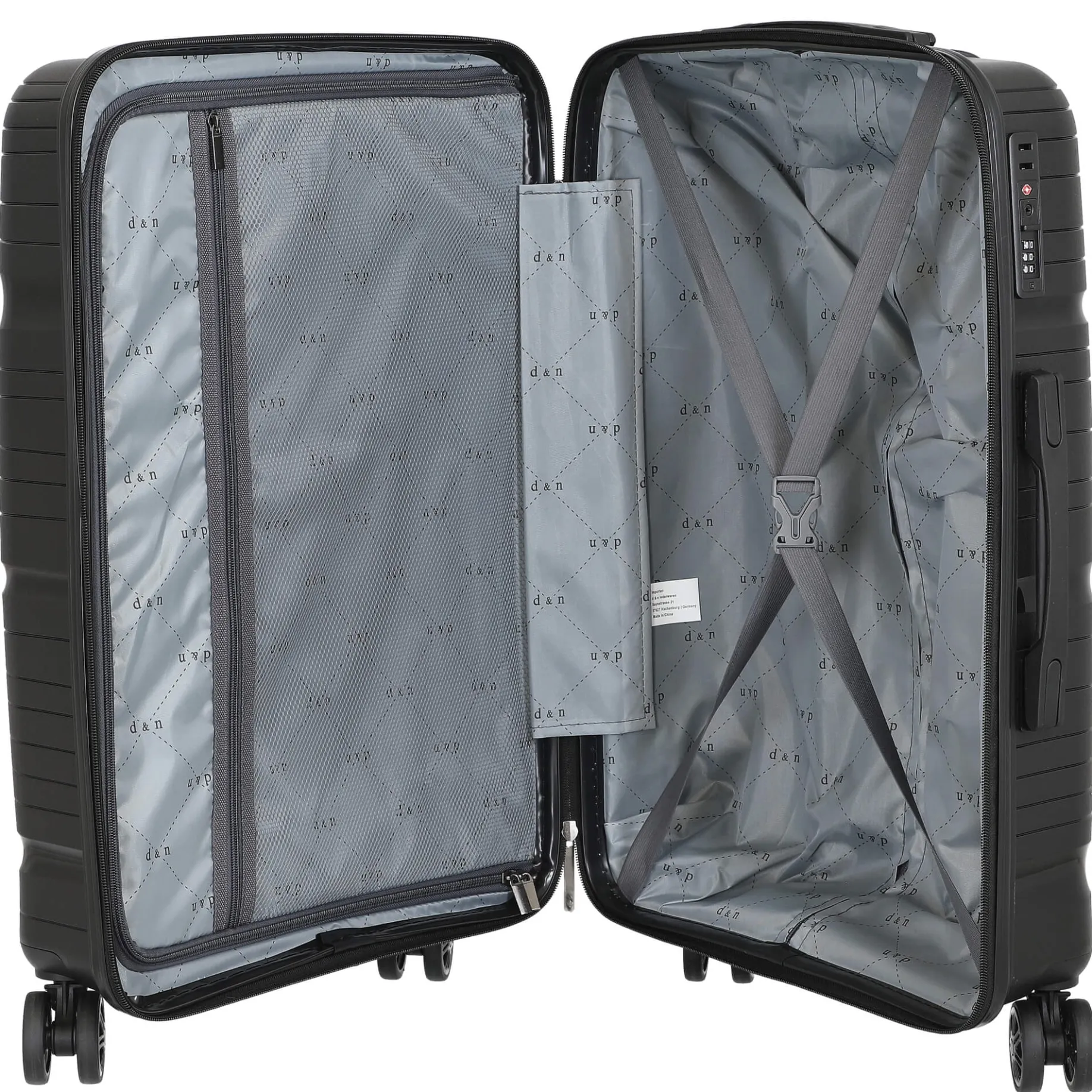 Travel Line 4300 - 4-Rollen-Trolley M 66 cm (black)
