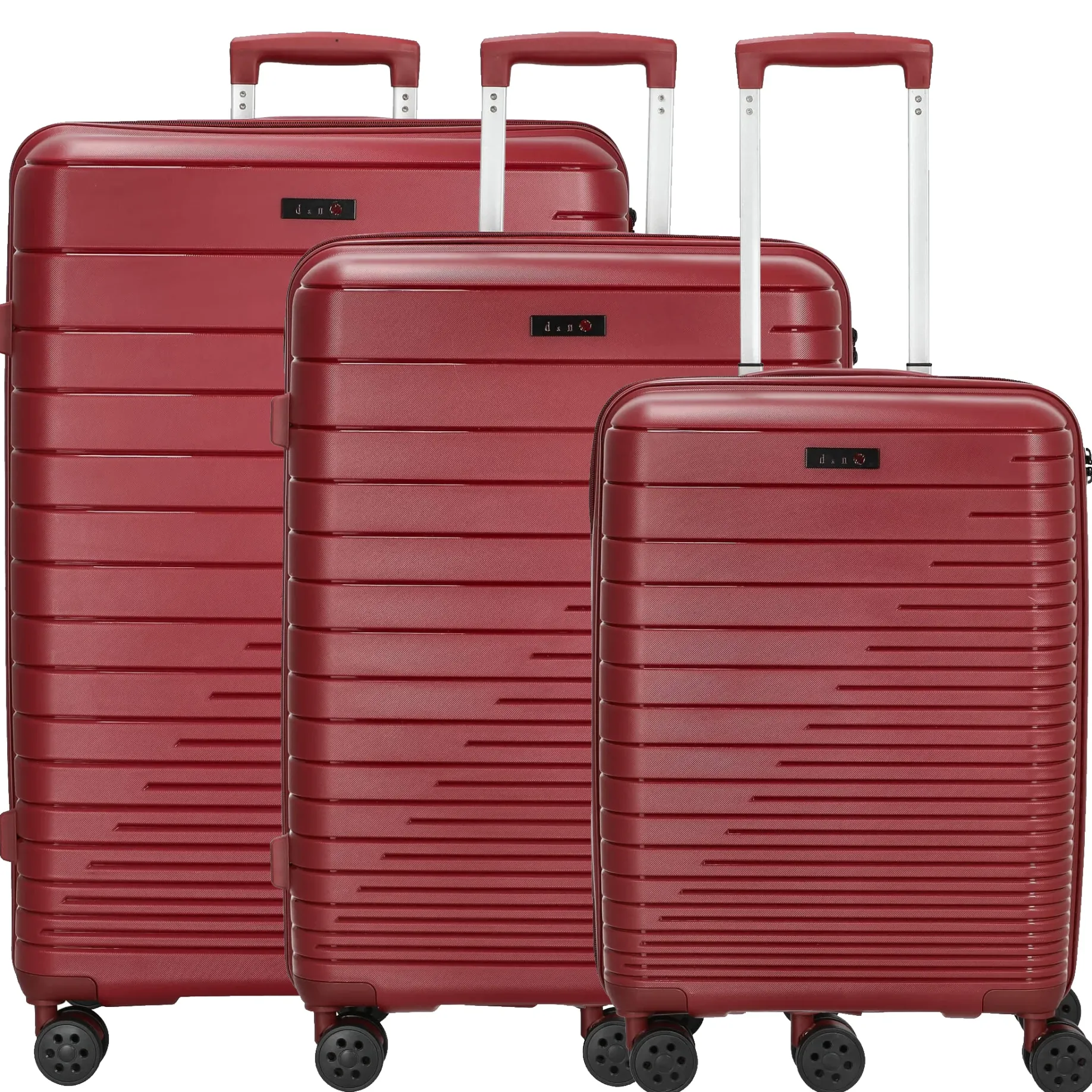 Travel Line 4600 - Trolley-Set, 3tlg. (wine red)