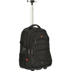 Travel N Meet - 2-Rollen-Rucksacktrolley 50 cm (schwarz)