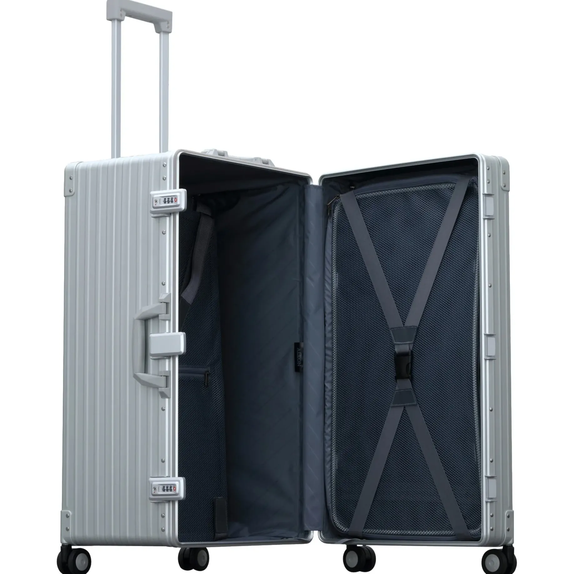Traveller Trunk 30 - 4-Rollen-Trolley 78 cm (silver)