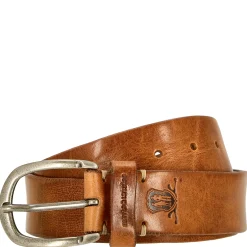 Trousers Pride Gentle Fella - patch Ledergürtel (hazelnut, 85 cm)