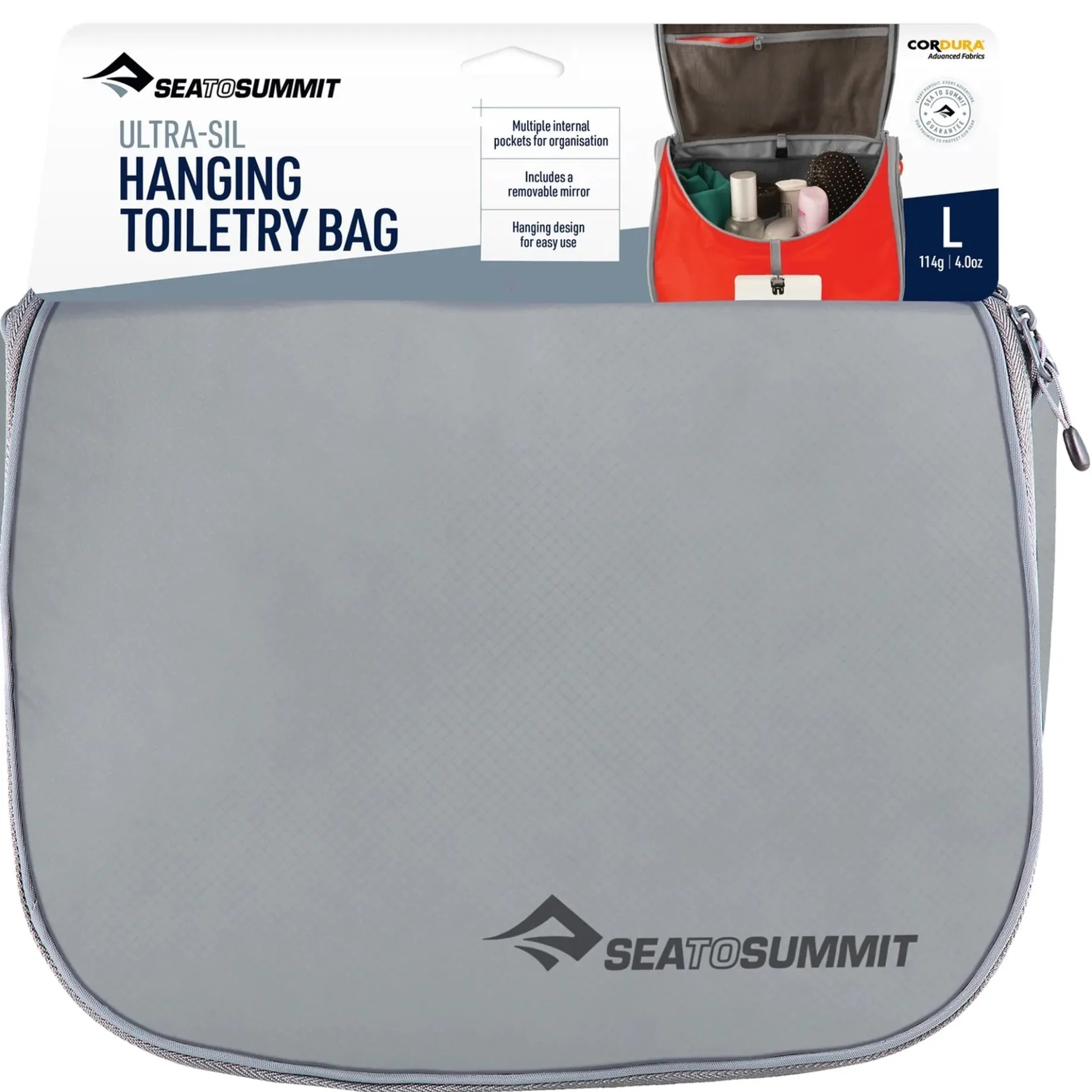 Ultra-Sil - Kulturbeutel L 26 cm (high rise grey)