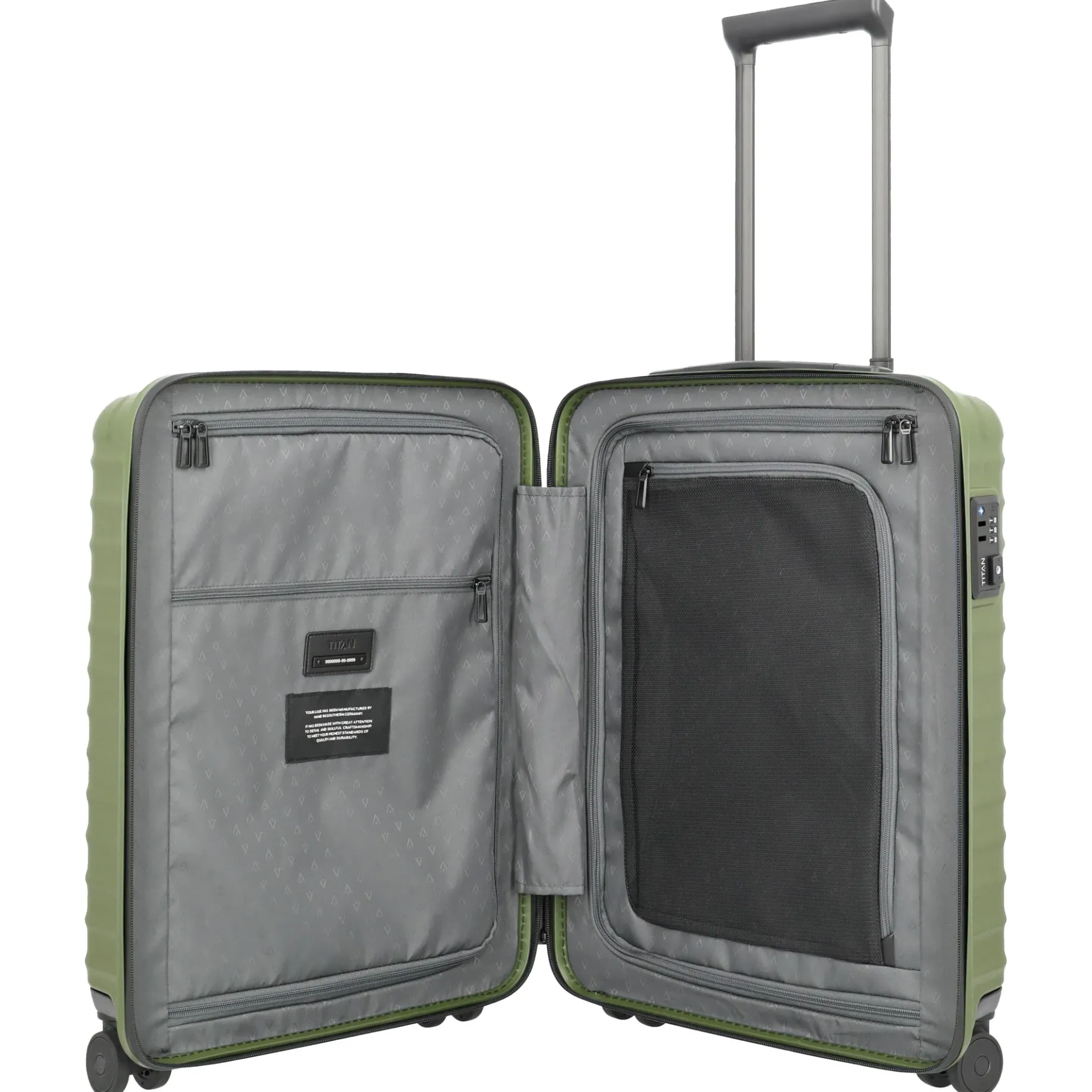 UPGRADE - 4-Rollen-Kabinentrolley S 55/20 cm (forest green)