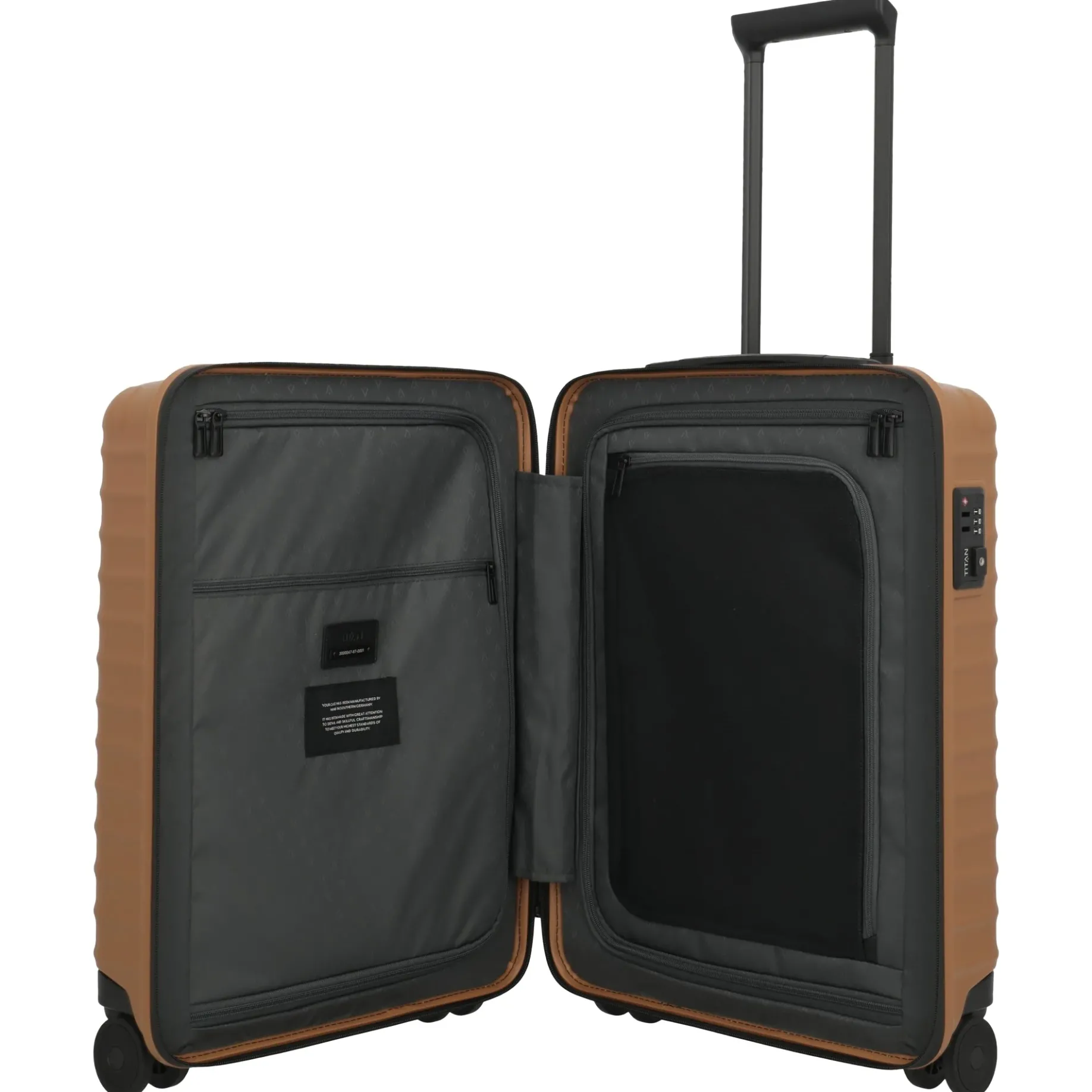 UPGRADE - 4-Rollen-Kabinentrolley S 55/23 cm (canyon bronze)