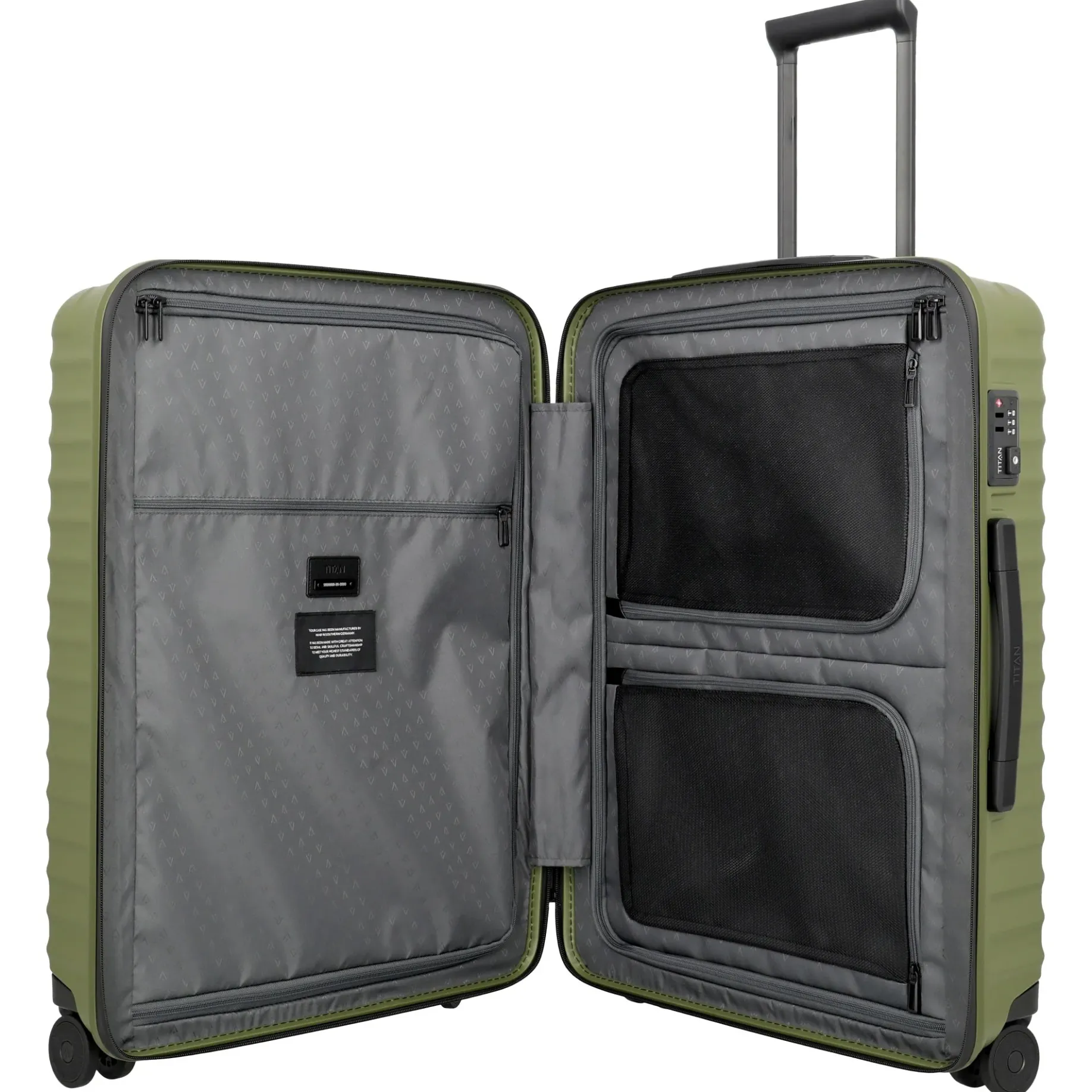 UPGRADE - 4-Rollen-Trolley M+ 69 cm (forest green)