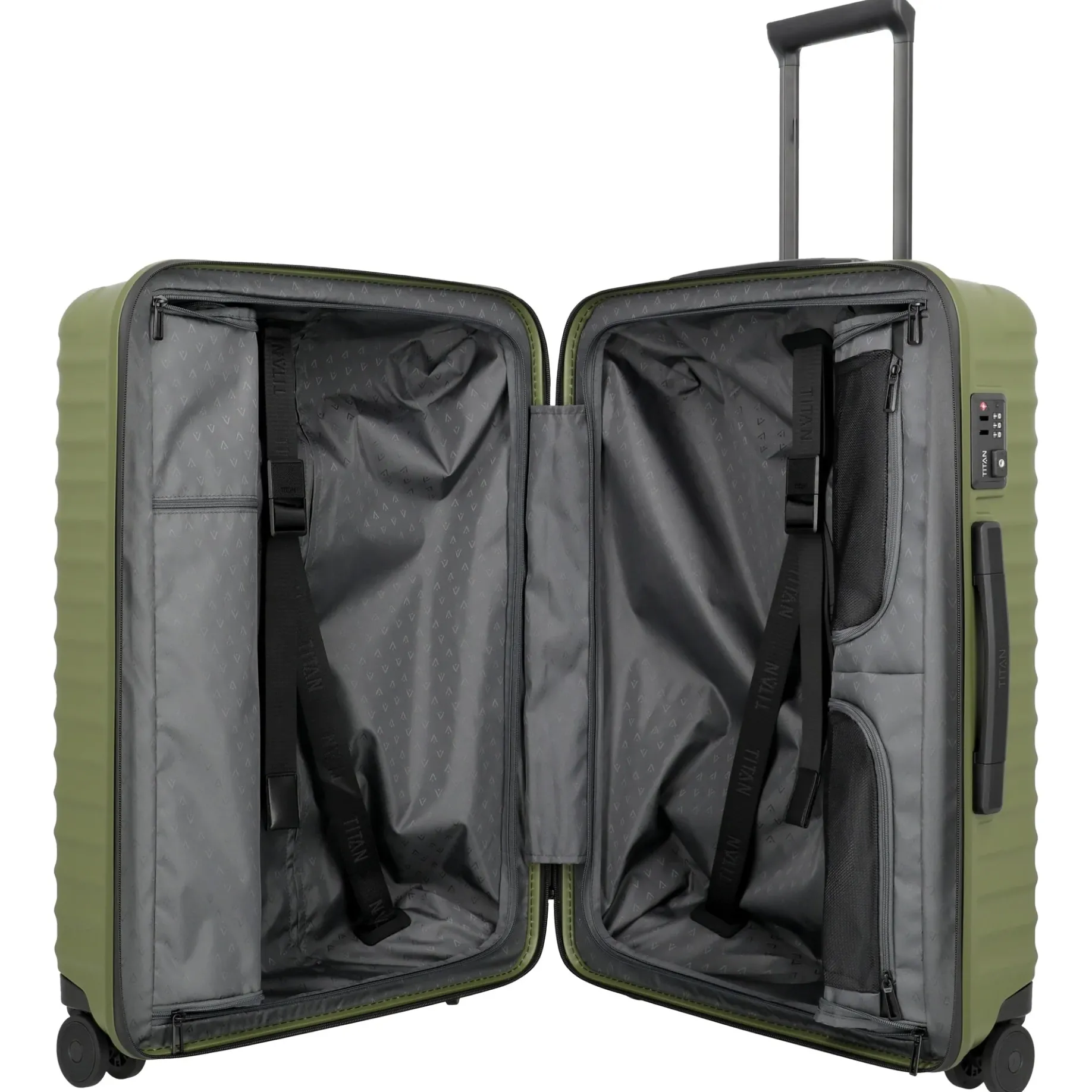 UPGRADE - 4-Rollen-Trolley M+ 69 cm (forest green)