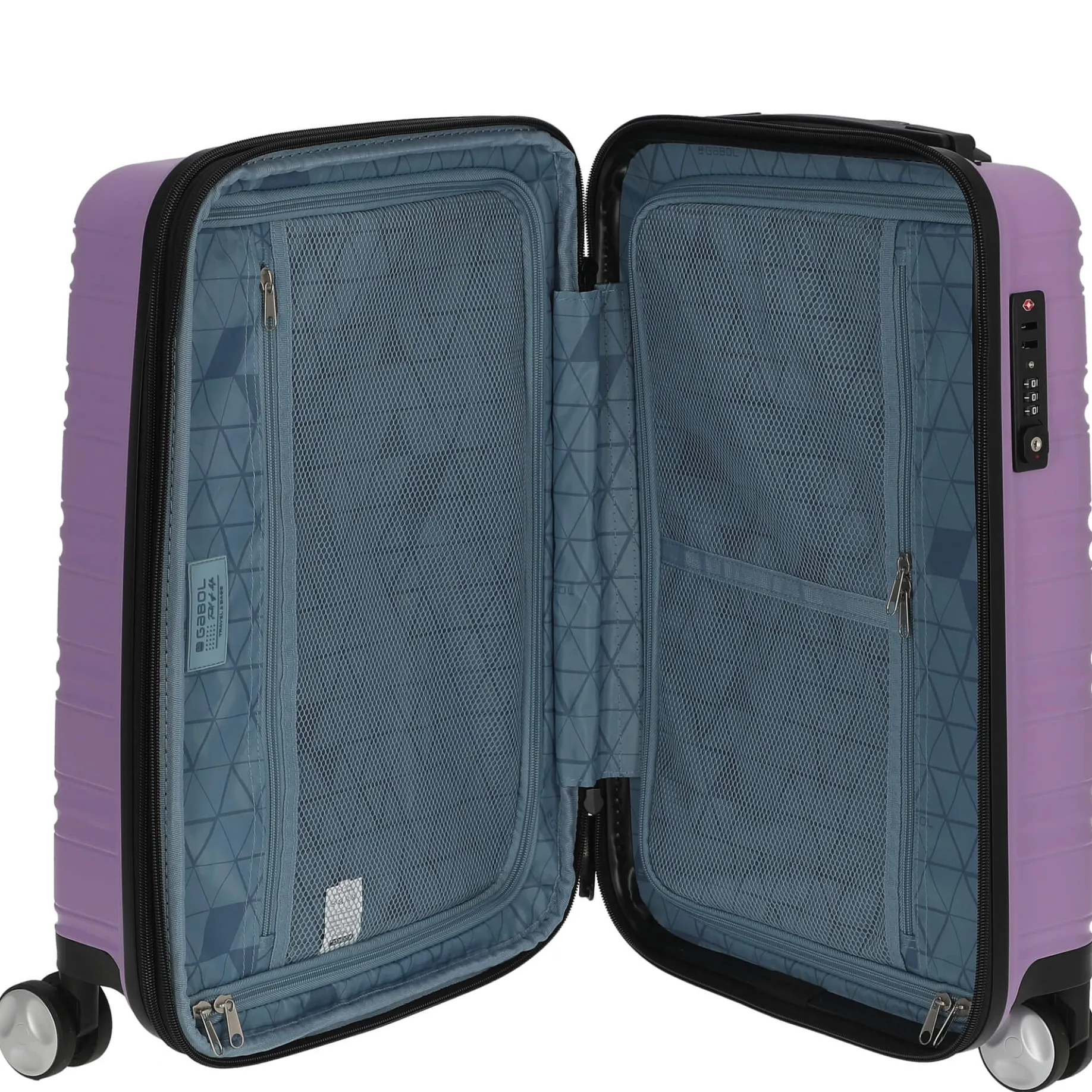 Uyiko - 4-Rollen-Kabinentrolley S 54 cm erw. (lila)